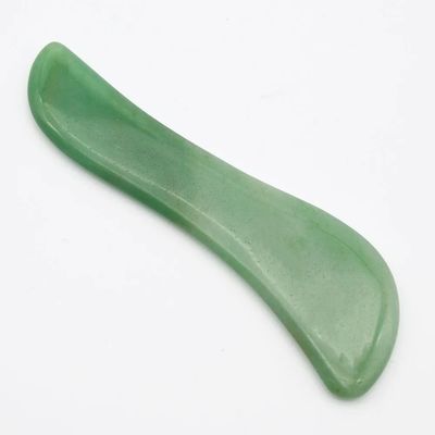 2024 Massaggio Guasha Scarping Verde Aventurine Gua Sha Board per drenaggio linfatico