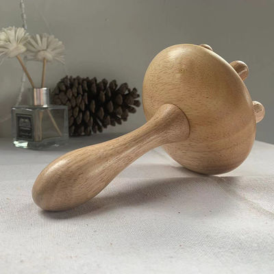 2024 Funghi Coppa Corpo Contorno Roller Linfatico Drenaggio Terapia Gua Sha Massaggiatore Punto Trigger in legno per le prestazioni
