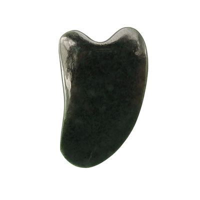 Massaggiatore Faciale Nefrite Naturale Giada Pietra Gua Sha Tavola per viso e corpo Cura della pelle SPA Trattamento di terapia di agopuntura