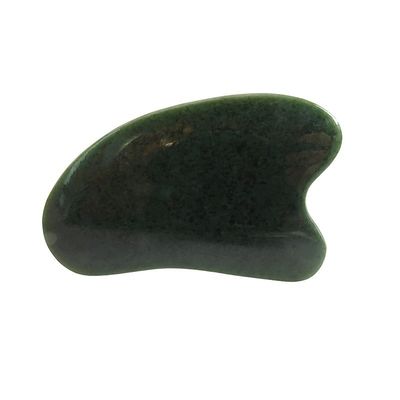 Massaggiatore Faciale Nefrite Naturale Giada Pietra Gua Sha Tavola per viso e corpo Cura della pelle SPA Trattamento di terapia di agopuntura