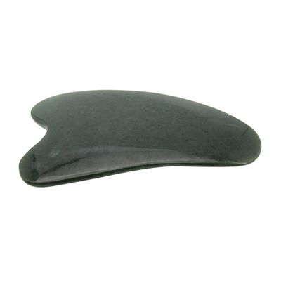 Massaggiatore Faciale Nefrite Naturale Giada Pietra Gua Sha Tavola per viso e corpo Cura della pelle SPA Trattamento di terapia di agopuntura