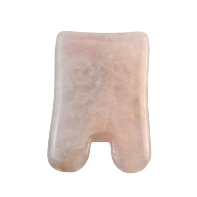 2024 Arrivi Naturale Rosa Quarzo Rosa Giada Gua Sha Massaggio pettine per capelli Massaggio Guasha Raschiatura Massaggio Testa Massaggio Faccia Massaggio Strumento