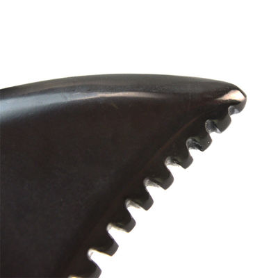 Funzione di massaggio muscolare Forma triangolare naturale Bian nero Pietra Gua Sha Scraping Board per massaggio faciale e corpo Spa