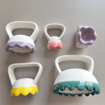 Tavola ceramica Gua Sha per la rimozione delle rughe in Corea stile Giappone