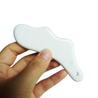 Facial Gua Sha Massaggio Strumento Corpo Raschiatura Piastra Ceramica Ridurre il Grasso Statico Libero Portatile Per Donne Adulti