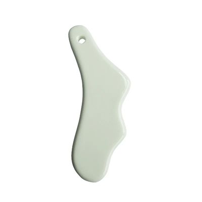 Facial Gua Sha Massaggio Strumento Corpo Raschiatura Piastra Ceramica Ridurre il Grasso Statico Libero Portatile Per Donne Adulti