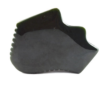 Nefrite Tecnico lucidato Giada Guasha Strumenti Gua Sha Tavola per migliorare la forma della circolazione sanguigna