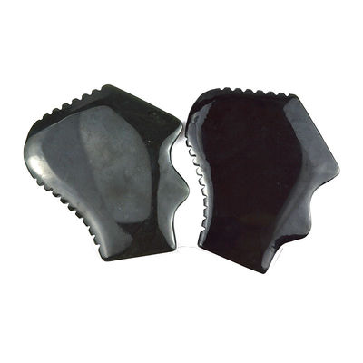Nefrite Tecnico lucidato Giada Guasha Strumenti Gua Sha Tavola per migliorare la forma della circolazione sanguigna