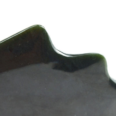 Nefrite Tecnico lucidato Giada Guasha Strumenti Gua Sha Tavola per migliorare la forma della circolazione sanguigna