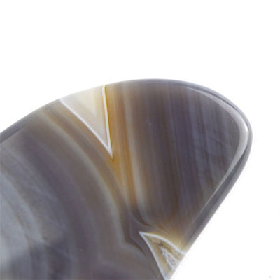 Strumenti per il massaggio Cura della pelle Faccia Guasha con strumento faciale 100% grigio naturale Agate e grigio Giada Gus Sha Stone massaggiatore