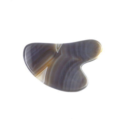 Massaggiatore Faciale Forma di Cuore Agate Naturale Gua Sha Massaggio Strumento per i Muscoli del Corpo Cura della Pelle Spa Facial Lifting Salone di Bellezza
