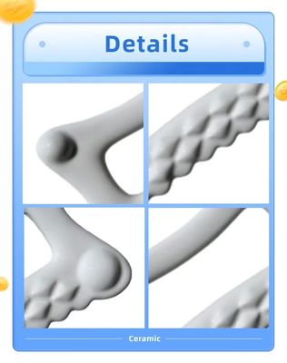 Massaggio del corpo Essential Ceramic Gua Sha Board per rilassare il viso, il collo, la schiena e i muscoli di tutto il corpo