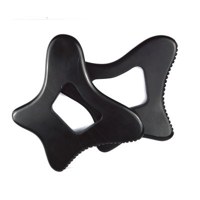 Logo personalizzato Guasha Stone Bian Stone nero Gua Sha Massaggio strumento per il rilassamento del corpo e cura della pelle