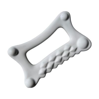 Attrezzatura per il massaggio del corpo bianco per utensili in ceramica Gua Sha Guasha Stone Self Skin Care Spa Facial Lifting