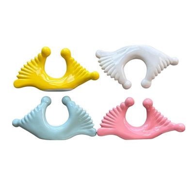 Disponibile il logo personalizzato in stile doppio massaggio della testa attrezzo ceramico Gua Sha per il corpo collo faccia cura della pelle Facial Spa
