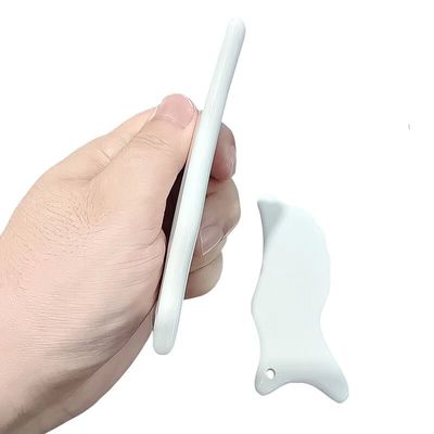 110*50mm attrezzo ceramico Guasha per la cura del corpo tabella di massaggio facciale Gua Sha per ridurre il dolore alla testa collo schiena e altro