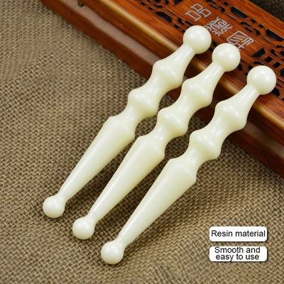 Mascherino per massaggi di resina naturale massaggiatore di piedi bastone indietro agopuntura medicina cinese Guasha strumento di bellezza per il massaggio del viso
