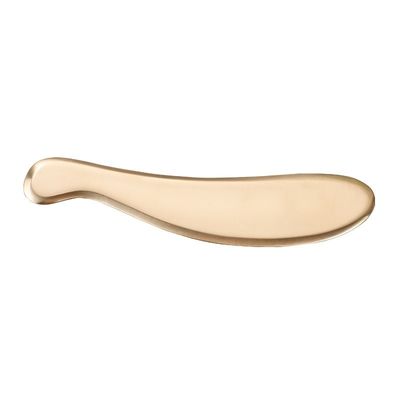 Strumenti di massaggio in ottone caldo per lo scraping di gua sha Strumenti di massaggio in metallo per gua sha per spa con logo personalizzato