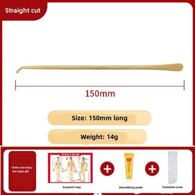 Gold Function Manual Reflexology Pen for Health Care Tissue Therapy Massage Stick (Penna riflessologica manuale per la terapia dei tessuti)