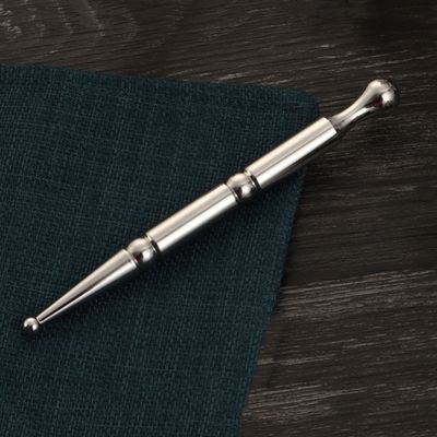 Massaggio muscolare Acciaio inossidabile Acupressione Reflessologia Pen per la cura della salute del corpo e massaggio dei tessuti bastone