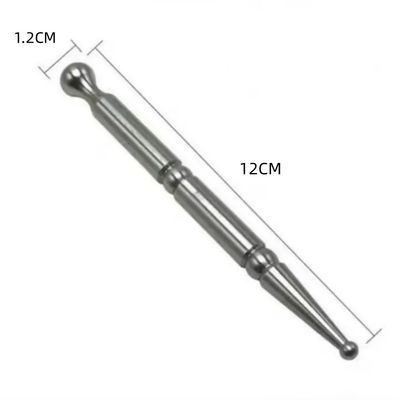 Massaggio muscolare Acciaio inossidabile Acupressione Reflessologia Pen per la cura della salute del corpo e massaggio dei tessuti bastone