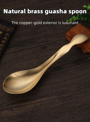 Massaggio muscolare con rame puro Gua Sha Board Guasha Massaggio Scraper Pressure Therapy Massaggio Acupoint Massaggio Faciale Corpo Dolore di alleviamento Fascia coltello