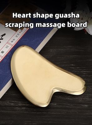Muscoli del corpo Strumenti di raschiatura in ottone per massaggio facciale Detox Cura della salute Rame GuaSha Tavola sollievo stanchezza massaggiatore per la cellulite