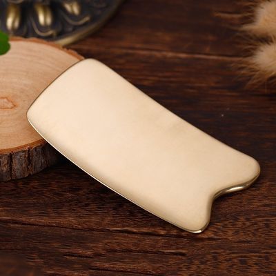 Acciaio in ottone Gua Sha Acciaio in rame Guasha Scraping Massage Tool per massaggio muscolare Scar tissue Tool IASTM Tools Fascia Scraper