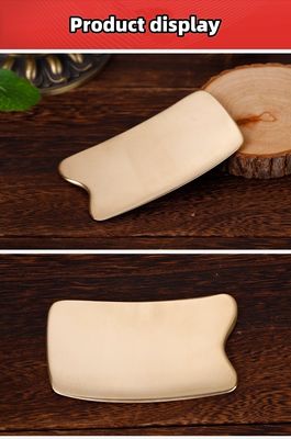 Acciaio in ottone Gua Sha Acciaio in rame Guasha Scraping Massage Tool per massaggio muscolare Scar tissue Tool IASTM Tools Fascia Scraper