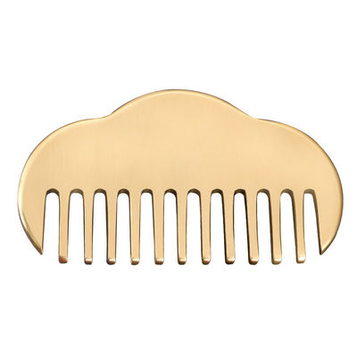 Strumento di raschiatura del Guassha Faciale 100% pettine in ottone Gua Sha per migliorare la circolazione sanguigna e il massaggio