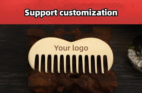 Brass Gua Sha Scalp Massage Comb Prodotti popolari 2024 Rame Guasha Punto di acupressione Massaggiatore Strumento di raschiatura Apparecchiatura