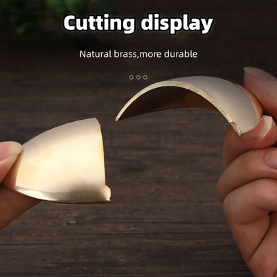 Massaggiatore Faciale Spa Massaggiatore Naturale di ottone Metallo Gua Sha cucchiaio da raschiatura per massaggi meridiani e attrezzature per massaggi per la cura della pelle