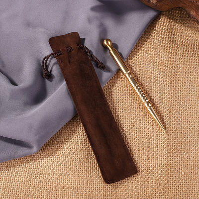Disponibile il logo personalizzatod Manicopa in ottone 2024 stile rame occhio orecchio Gua Sha massaggio bastoncino per acupoint importato