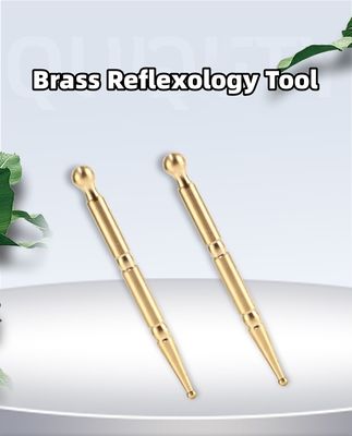 attrezzature per massaggi del corpo rame riflessologia facciale strumento per il viso metallo bastone massaggio di rilascio miofasciale