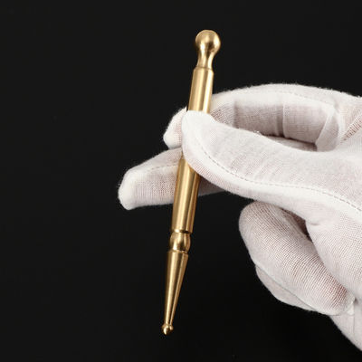 Proba del corpo in metallo Acupressione stiletto penna avanzata di ottone massaggiatore acupuntura terapia orecchio per il massaggio del corpo