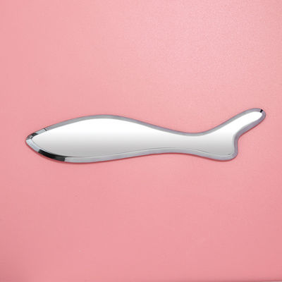 Massaggio muscolare Logo personalizzato Massaggiatore Prodotti in acciaio inossidabile 304 Guasha Strumento Cuore Forma Gua Sha Acciaio inossidabile