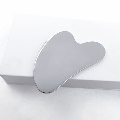 Corpo Muscoli Cuore Forma Acciaio inossidabile Metallo Gua Sha Scraping Guasha Board Facial Spa Massager Meridiano Massaggio Cura della pelle Strumento di salone di bellezza
