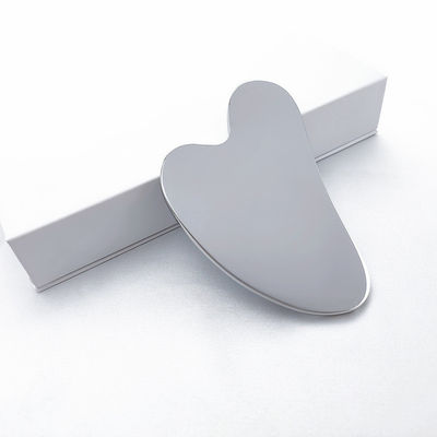 Corpo Muscoli Cuore Forma Acciaio inossidabile Metallo Gua Sha Scraping Guasha Board Facial Spa Massager Meridiano Massaggio Cura della pelle Strumento di salone di bellezza