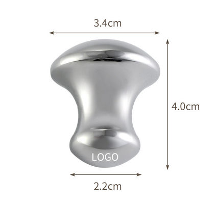 Disponibile in acciaio inossidabile caldo in forma di fungo Gua Sha massaggiatore per la bellezza facciale cura del corpo rilassamento della pelle