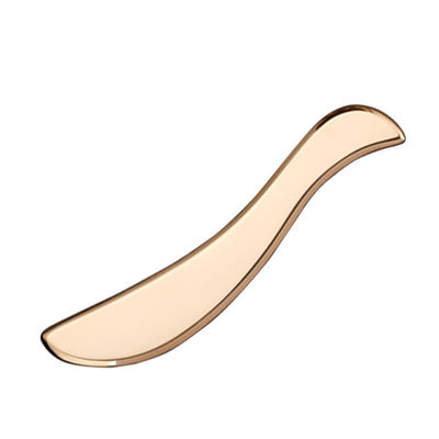 Strumento di massaggio muscolare a forma di S Gua Sha Puro rame raschiando il retro massaggiatore del corpo Guasha Board per la cura della pelle del collo e del corpo