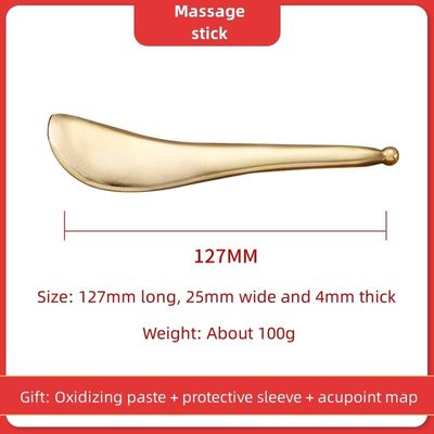 Punto di pressione muscolare Massaggiatore Puro ottone Acupressione Gua Sha Bellezza Pen Copper Trigger Point