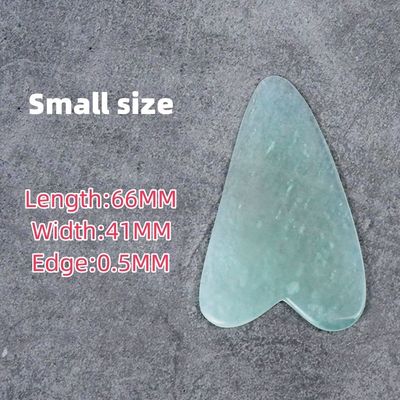 Strumenti di massaggio Massaggio corporeo Nuovo stile Giada Gua Sha Strumento Giada naturale pura Guasha Tavola Giada personalizzata Giada Guasha Pietra massaggiatore per la cura della pelle