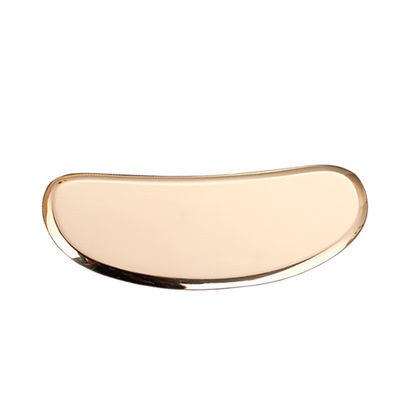 Tai Ji Natural Brass Metal Gua Sha Scraping Board Strumento di massaggio del corpo per massaggi meridionali e saloni di bellezza