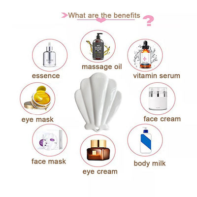 10.2*8*1cm Tavola di massaggio tradizionale in ceramica Gua Sha per massaggi faccia e corpo Migliora la tua routine di bellezza