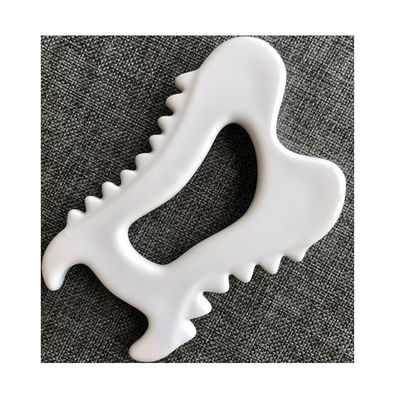 Funzione di massaggio del corpo Gua Sha in ceramica per la cura della pelle del viso e massaggiatore anti rughe gonfiore