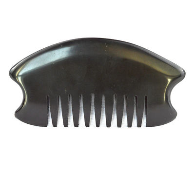 Chinese Bian Stone Scalp Gua Sha Comb Logo personalizzato disponibile per il massaggio del cuoio capelluto