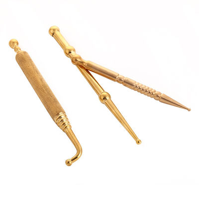 Strumenti di massaggio Acupunctura Strumento di terapia per ottone Rame Manuale Riflessologia Penna Cura della salute del corpo Terapia dei tessuti Massaggio