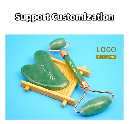 Massaggiatore Faciale Strumenti di massaggio Set Gua Sha Tavola Faccia Roller Guasha Pietra Corpo Self Skin Care Spa Anti Aging Beauty Gift Box