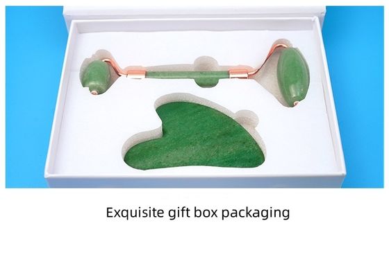 Massaggiatore Faciale Strumenti di massaggio Set Gua Sha Tavola Faccia Roller Guasha Pietra Corpo Self Skin Care Spa Anti Aging Beauty Gift Box