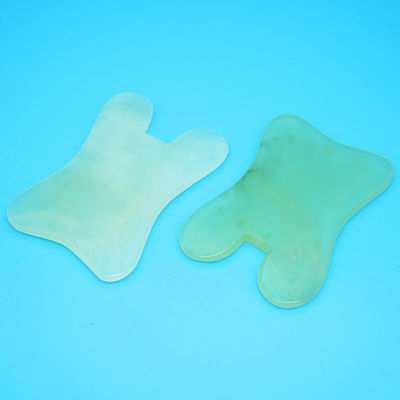 2024 Naturale in forma di U Xiuyan Giada Gua Sha Scraping Massaggio Tavola per Massaggio Corpo Intero Massaggio Facciale Massaggiatore Strumento di Bellezza della Pelle
